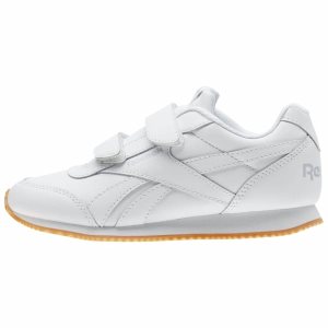 Adidasy Dziecięce Reebok Royal Classic Jogger Białe/Szare PL 85GLFTO